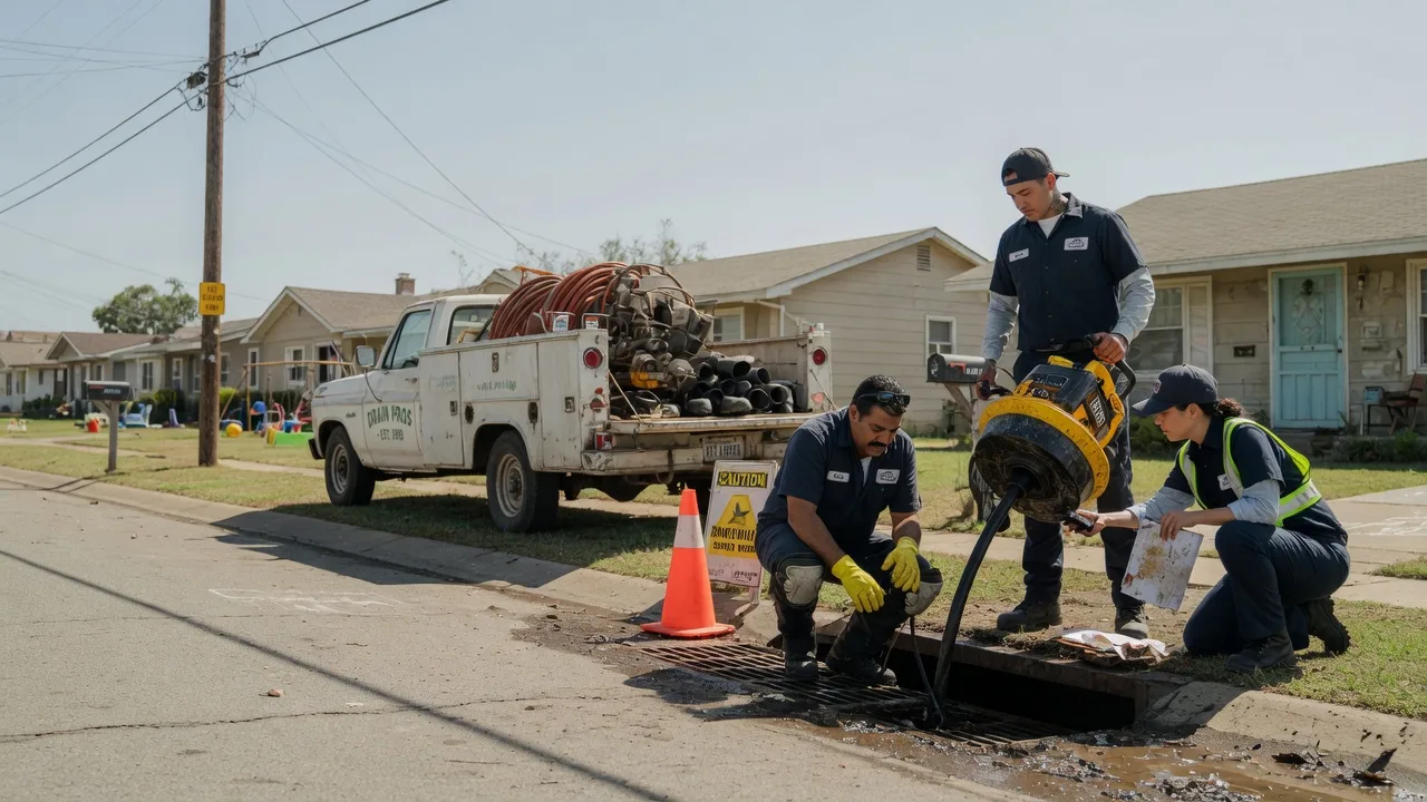 Drain Cleaning in Coyanosa, TX near me
